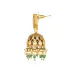 Green Jhumar Earring Firdaus Collection - Buy Emerald Cascade Paradise | Jaipurio